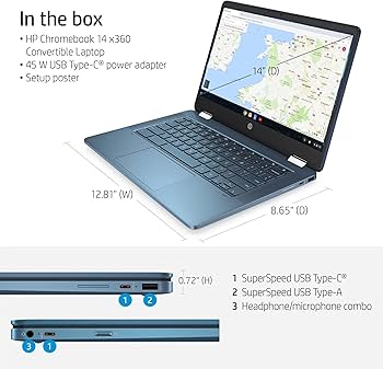 Chromebook本体 HP Chromebook x360 14b Amazon.com: hp X360 14 Chromebook Laptop Computer 14